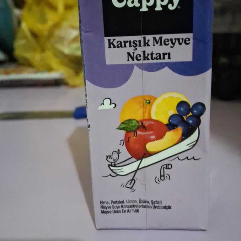 Cappy Karışık Meyve Nektarında Beklenmedik Acı Tat Ve İnceleme Talebi