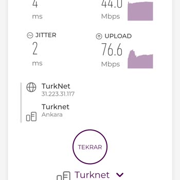 Gigafiber Pakette 1000 Mbps Vaadi Gerçekleşmedi, Sürekli Düşük Hız Ve Kesintiler
