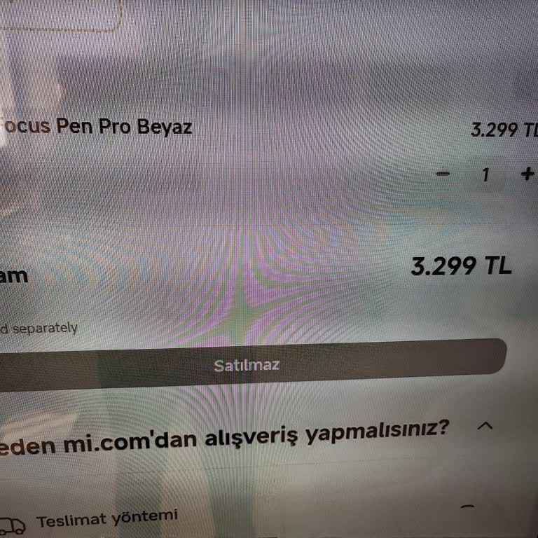 Xiaomi Pad 7 Pro Kalemi Tek Başına Satılamıyor