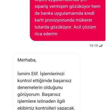 Yemeksepeti'nde Mükerrer Ödeme Ve Geciken İade