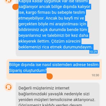 Aras Kargo’nun Yanıltıcı Adreste Bulunamadı Bildirimi Ve Trendyol Canlı Destekte Saygısız Davranış