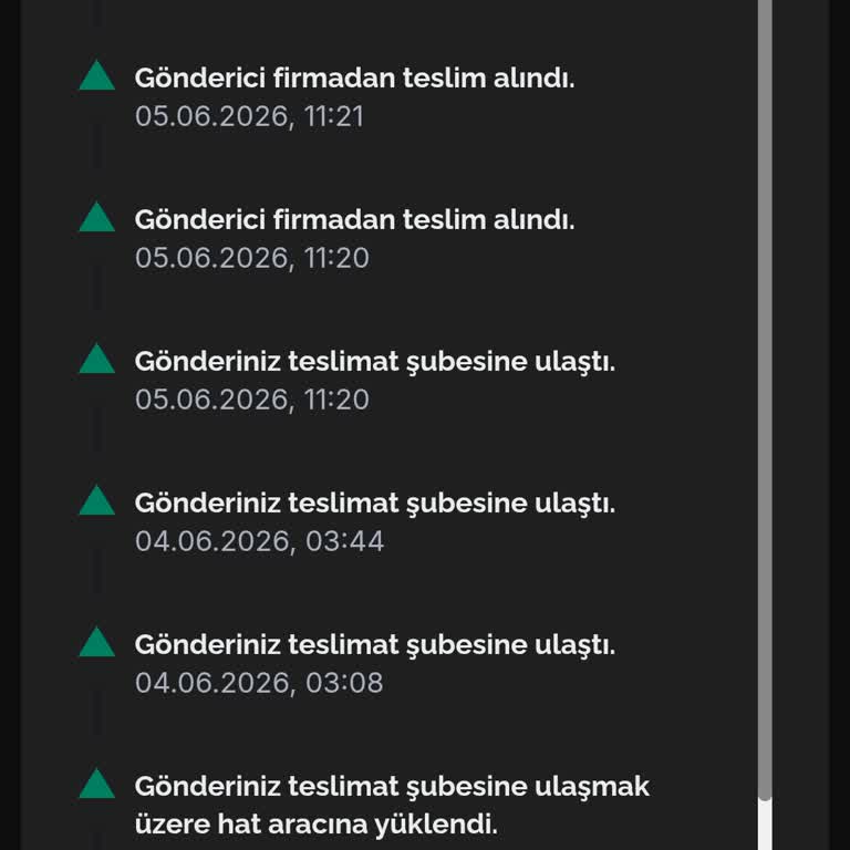 Kargo Teslimatında Sürekli Gecikme Ve Bilgilendirme Eksikliği