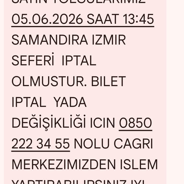 Metro Turizm Seferinin İptali Sonrası Obilet’te Değişiklik Yapılamaması