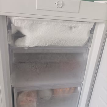 Derin Dondurucuda Tekrar Eden Aşırı Buzlanma Ve Karlanma Sorunu
