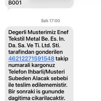 Sürat Kargo’da Yanıltıcı SMS Ve Uzun Teslimat Süresi Nedeniyle Yaşadığım Mağduriyet