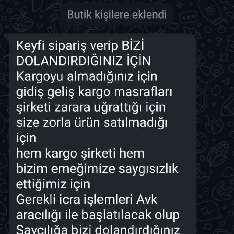Butik Haksız Suçlamalar Ve Hukuki Tehditlerle Mağdur
