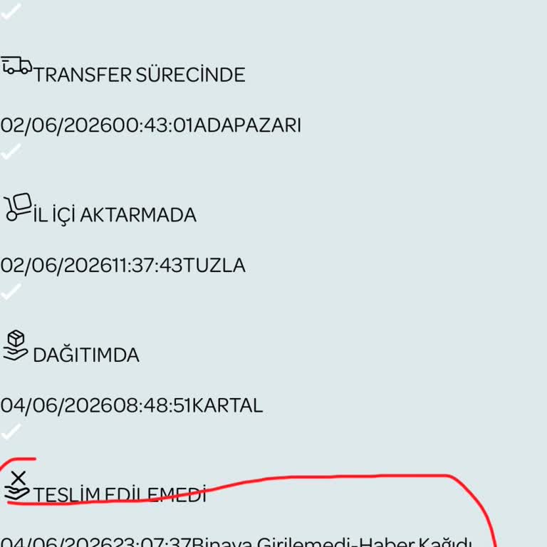 PTT'nin Yanıltıcı Evde Yoktu Notu Kargo Teslimi Gerçekleşmedi