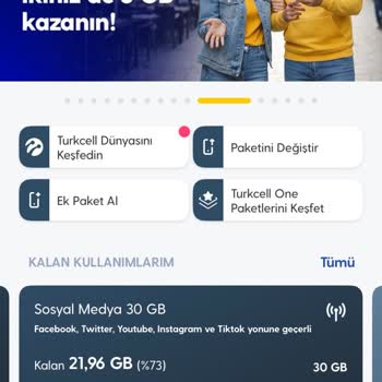 Sosyal Medya Paketi Verisi Sabit Kalırken Normal İnternet Verisi Hızla Azalıyor