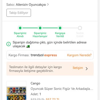 Trendyol Express'te Adres Karışıklığı: Siparişim Teslim Edilmedi