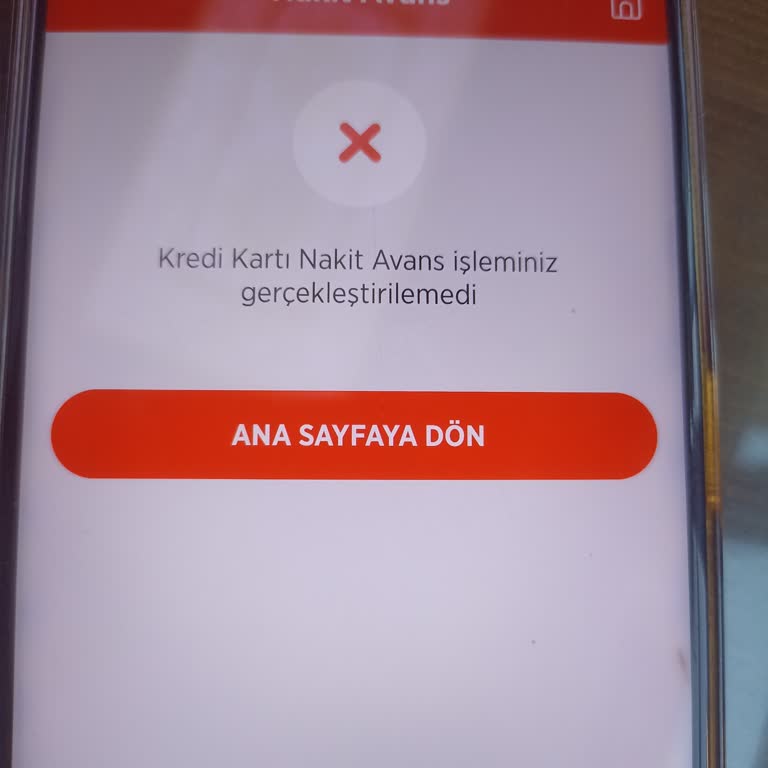 Ziraat Bankası Kredi Kartı Nakit Avans Çekememe Sorunu