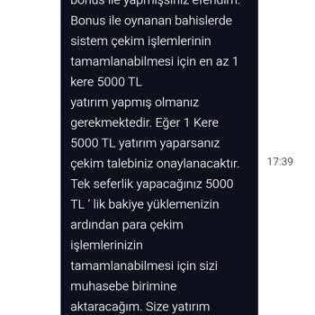 Liderbet Kazancımı Çekmek İstediğimde İse Tarafıma Ödeme Yapılmadı