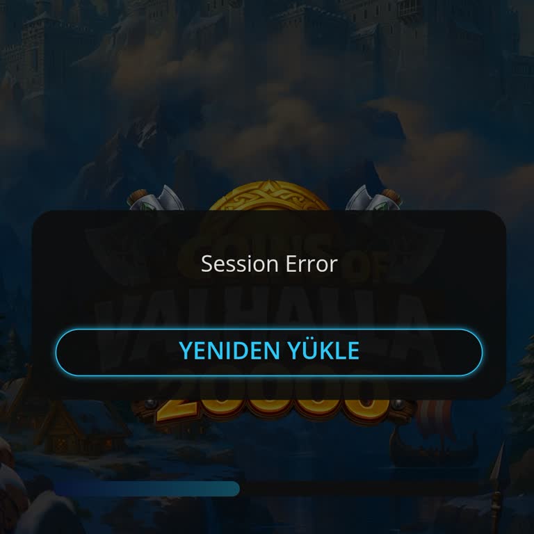 Valhalla 20000 Coins Oyununda Sürekli Oturum Hatası Ve Bonus Spin Haklarının İadesi Talebi