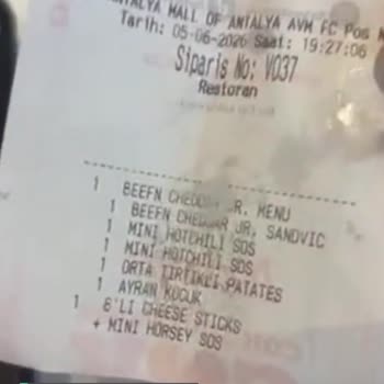 Arby's Sipariş Hüsranı!