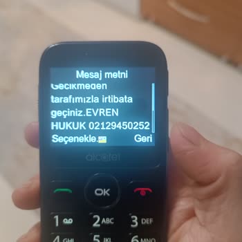 Yanıltıcı SMS: Gerçekte Olmayan Tebligat İddiası