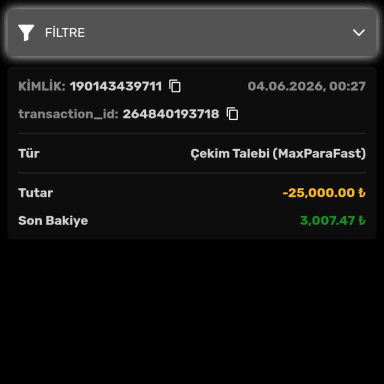 Bahisturu Bakiyemi Çekmek İstediğimde Param Ödenmedi