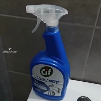 Cif Kir Ve Kireç Sökücü Sprey Tabancası Bozuk Ürünü Akıtıyor!