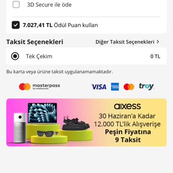 Halkbank Paraf Platinum Kartımda Ödül Puanları Kullanılamıyor