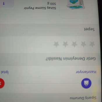 Getir'de Teslimat Gecikmesi Ve Yardım Merkezinin Yetersizliği!