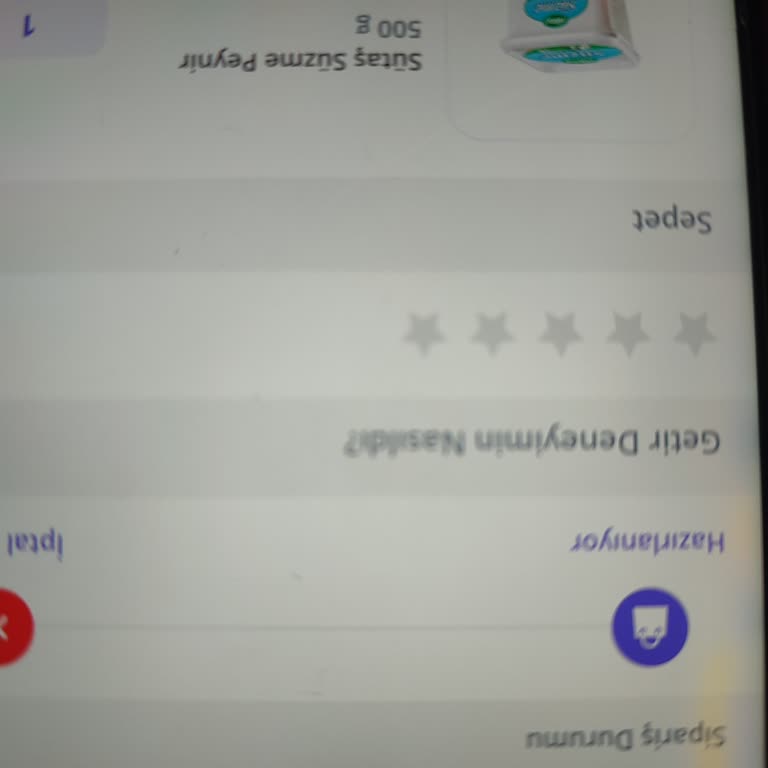 Getir'de Teslimat Gecikmesi Ve Yardım Merkezinin Yetersizliği!