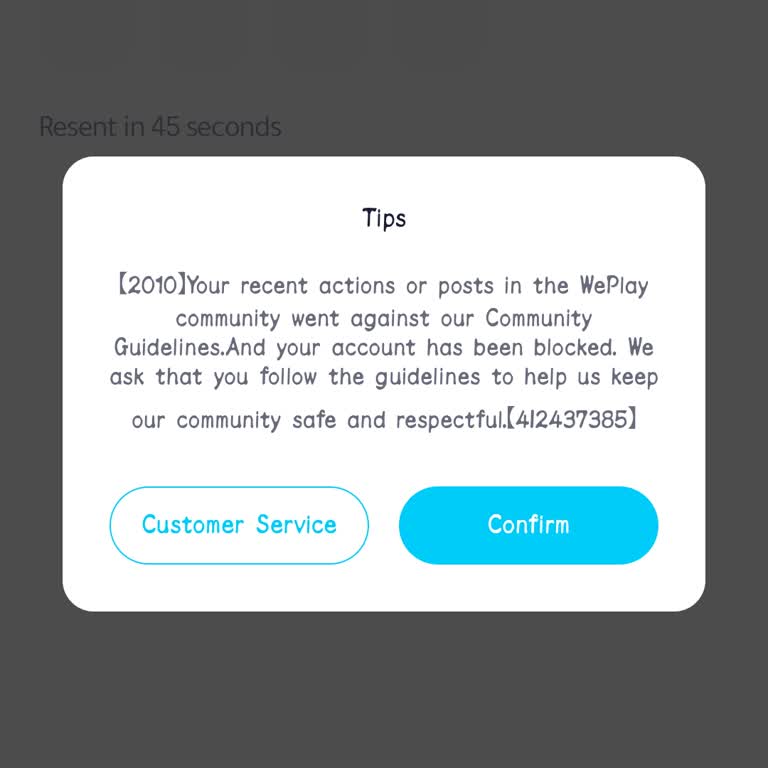 I Need WePlay to Unban My Phone Number and Explain the Violation
