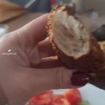 Mis Fırın Simitte Yabancı Madde!