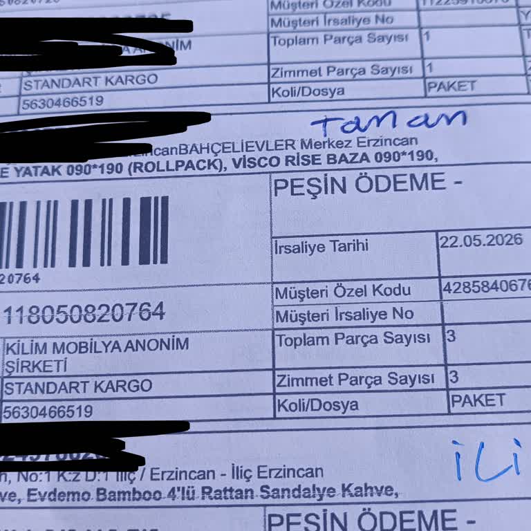 Başlık Eksik Gelen Yatak Seti İçin Çözüm Sunulmadı
