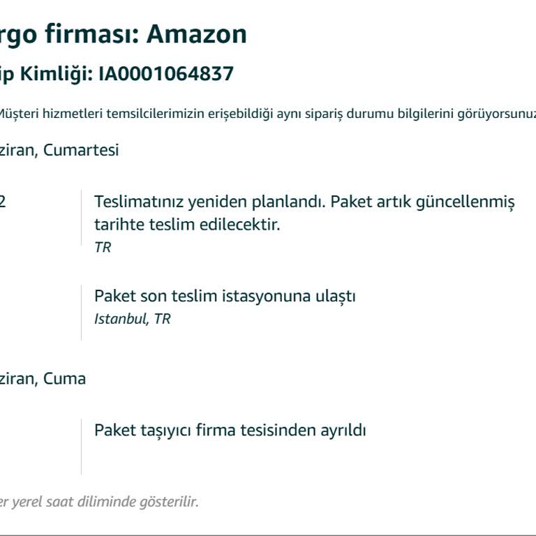 Teslimat Tarihinin Aniden Değiştirilmesi Müşteriyi Mağdur Etti
