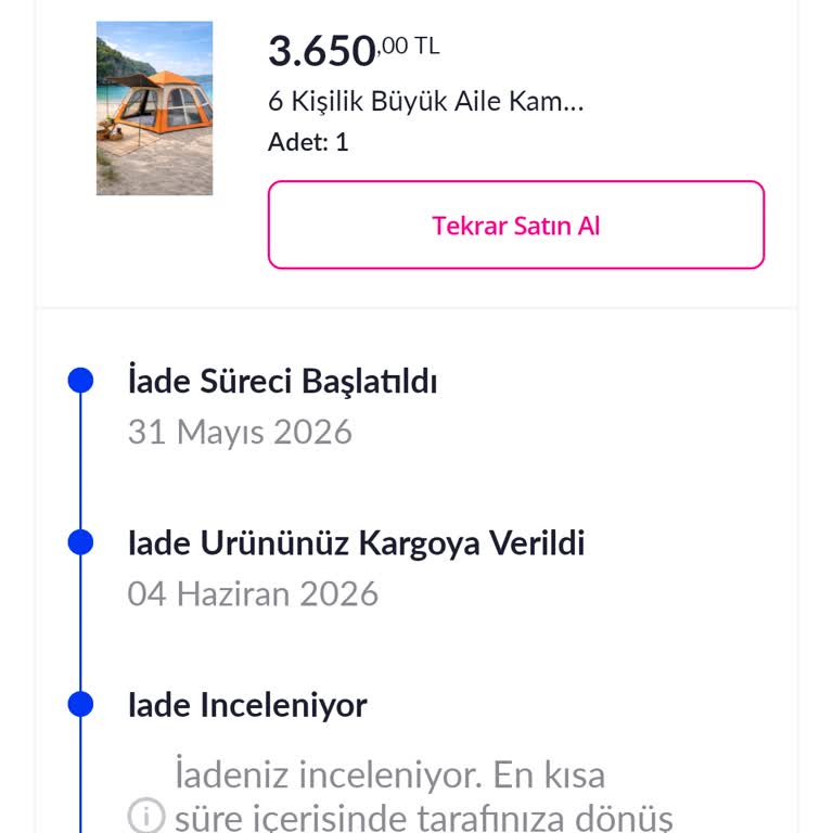 Mubx Yanlış ve Defolu Ürün Gönderdi