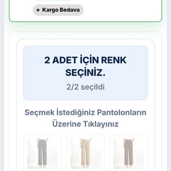 Pantolonn.com Gelen Ürünler Sipariş Ettiğim Pantolonlarla Hiçbir Şekilde Alakalı Değildi