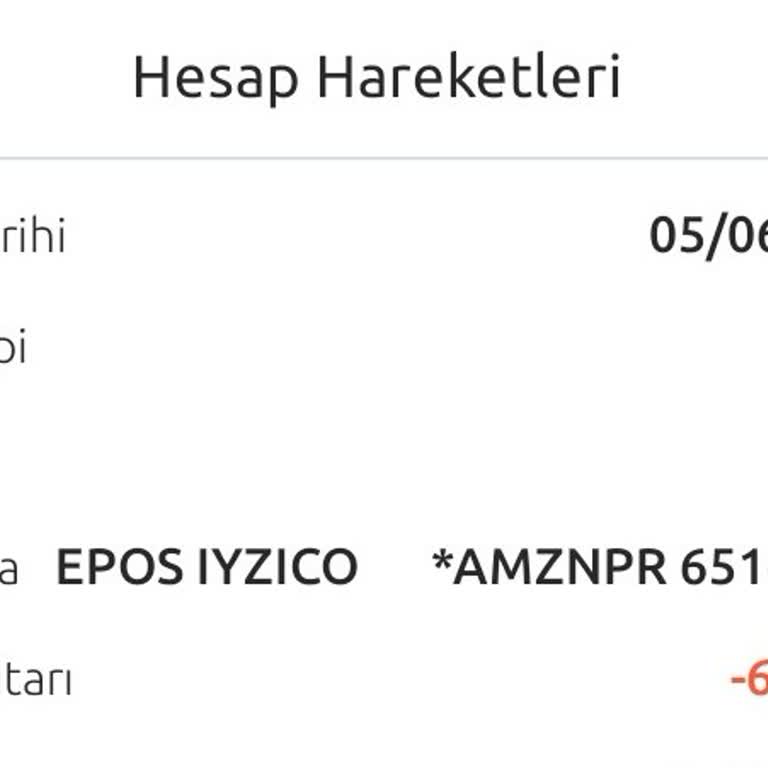 Amazon Kartımdan Onayım Dışında Para Çekildi