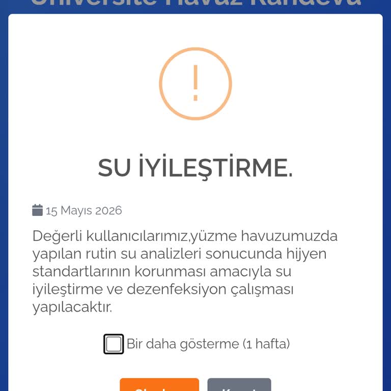 Düzce Üniversitesi Yüzme Havuzu Kapanması Sınav Hazırlığını Engelliyor