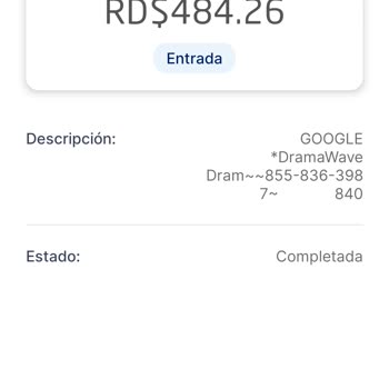Cobros indebidos de DramaWave, Pido Reembolso y Cancelación de Membresía