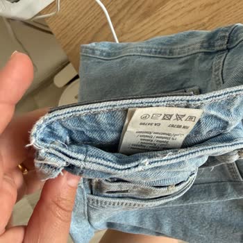 Urfacity Mavi Mağazasından Aldığım Kot Pantolonun Kemerinde Yırtılma Ve Değişim Talebi