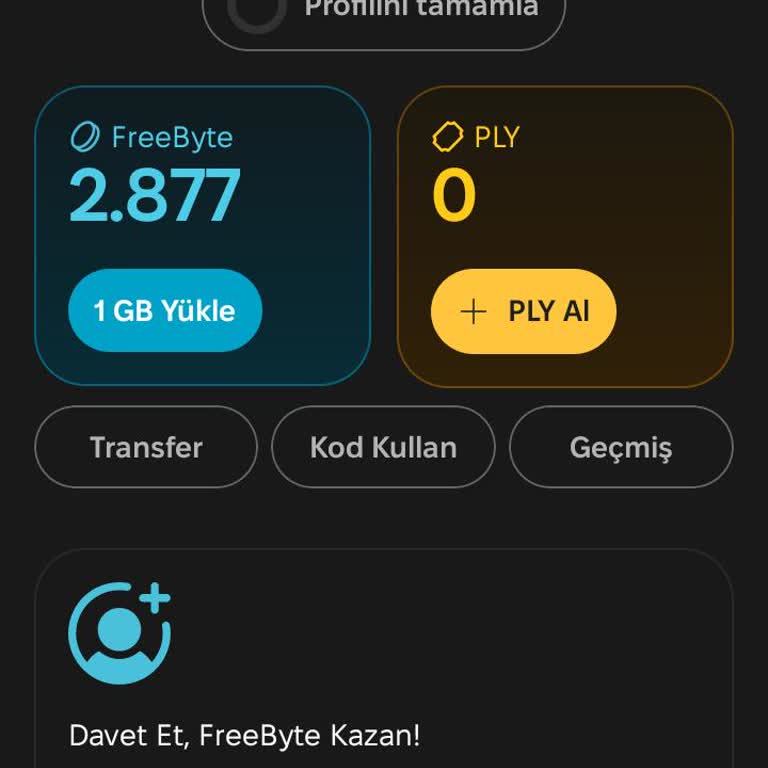 Kazan Kazan Uygulamasında Satın Alınan 1 GB İnternet Hattıma Tanımlanmadı