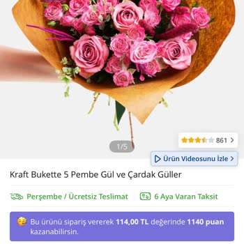 Çiçek Sepeti Onaylamadığım Çiçek Buketi İçin İade Talebi