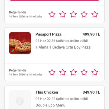 Yemeksepeti’nden İzinsiz Sipariş Ve İade Talebi