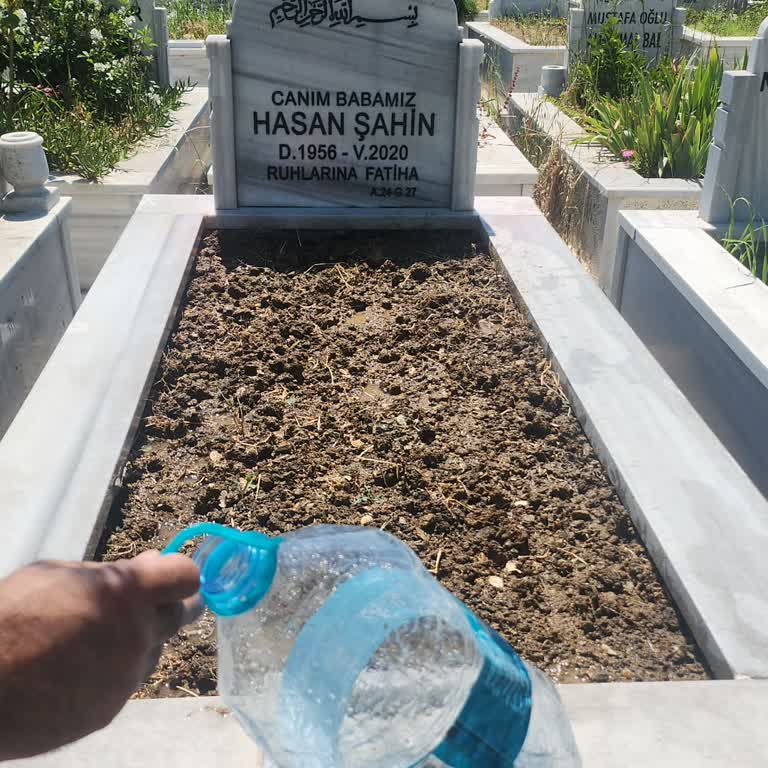 İBB Peyzaj'ın Babamın Mezarı Üzerindeki Çim Biçme Ve Budama İşlemi Saygısızlığı
