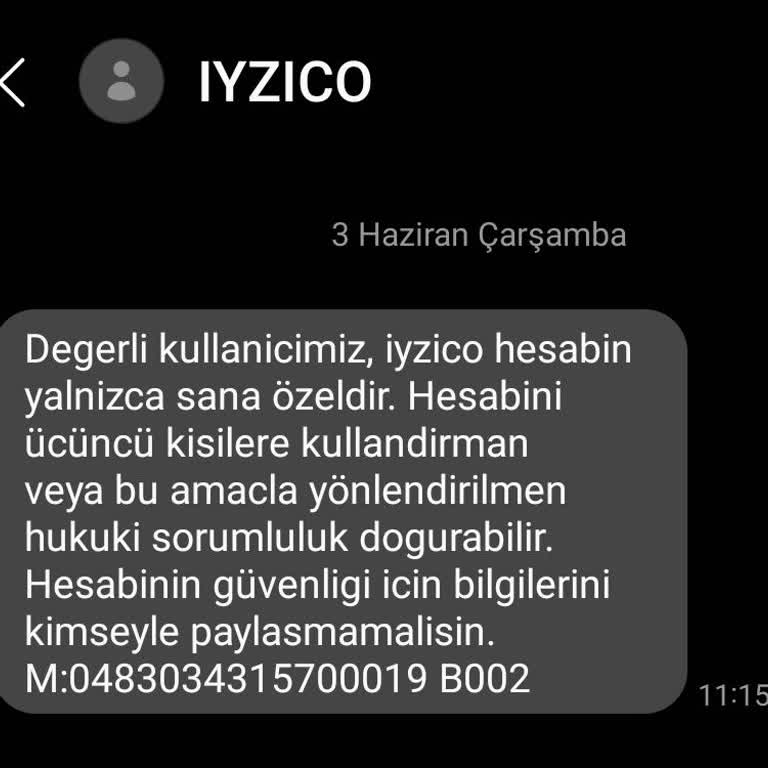 İzinim Olmadan Açılan Iyzico Hesabı Ve Kişisel Verilerimin Silinmesi