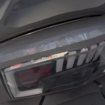 Garanti Onarımından Sonra Motosikletim Çizik, Kırık Ve Plaka Yok
