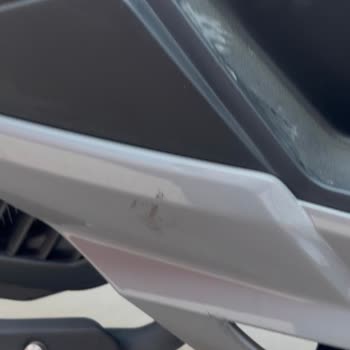 Garanti Onarımından Sonra Motosikletim Çizik, Kırık Ve Plaka Yok