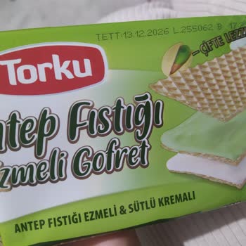 A101 Torku Antep Fıstıklı Gofretin İçinde Yabancı Cisim Ve Sağlık Endişesi