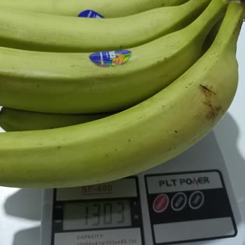 A101 Kapıda Uygulaması'ndan Gelen Muzda 700 Gram Eksik Ve Ağırlık Yanlışlığı