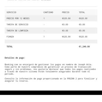 Albana Sosa Has Not Returned My €1,240 Property Payment Refund