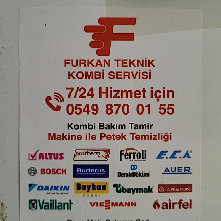 Furkan Teknik Kombi Servisi’nden 950 TL Fazla Ücret Ve Faturasız İşlem Şikayeti