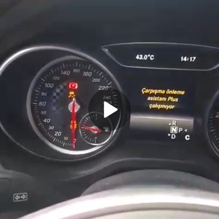 Mercedes A180 ESP Arızası Güvenlik Riskine Dair Şikayet