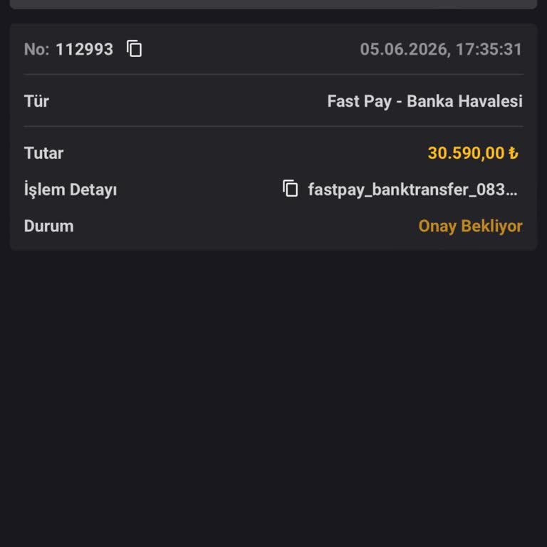30.590 TL Çekim Onaylandı Deyildi Ödeme Gelmedi Ve Destek Engellendi
