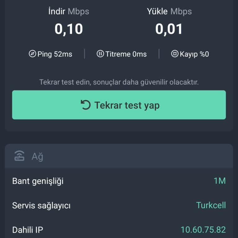Kayseri Askeri Bölgesinde Turkcell Sinyal Ve İnternet Sorunu Ve Çözüm Talebi