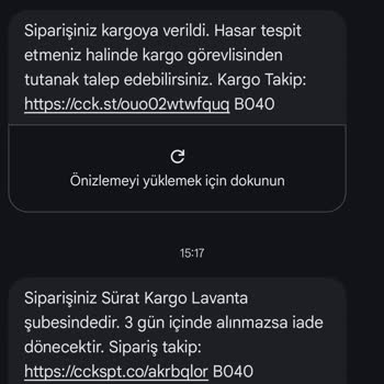Çiçek Sepeti Sürat Kargo’nun Yanıltıcı İade Uyarıları Müşteriyi Mağdur Ediyor