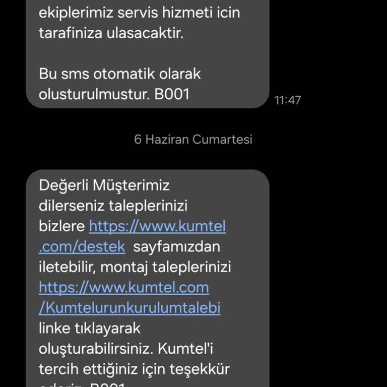 Kumtel Etimesgut Kurulum Ekibinin Bilgilendirme Eksikliği Ve Son Dakika İptali