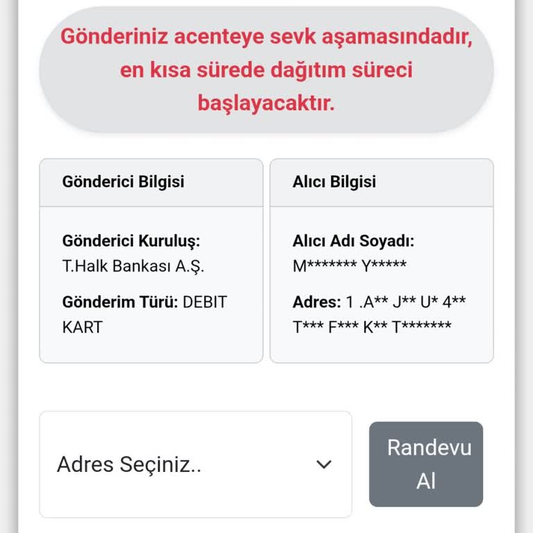 Kuryenet’te Eskişehir Acentesindeki Kargo Haftadır Teslim Edilmiyor